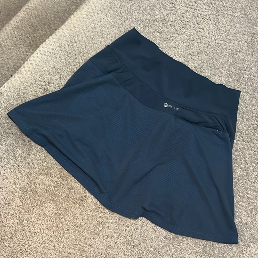TWO Adidas HEAT.RDY Blue Golf Skort Large - Picture 7 of 12